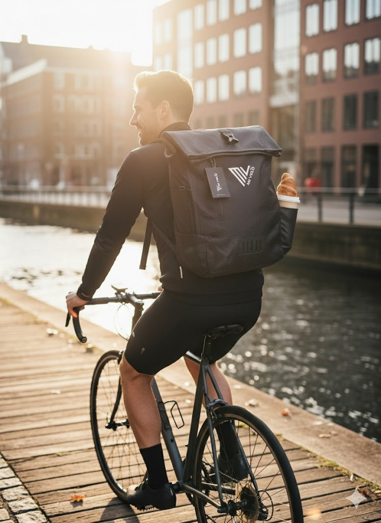 Mivelo 3in1 Fahrradtasche & Rucksack wasserdicht 25L